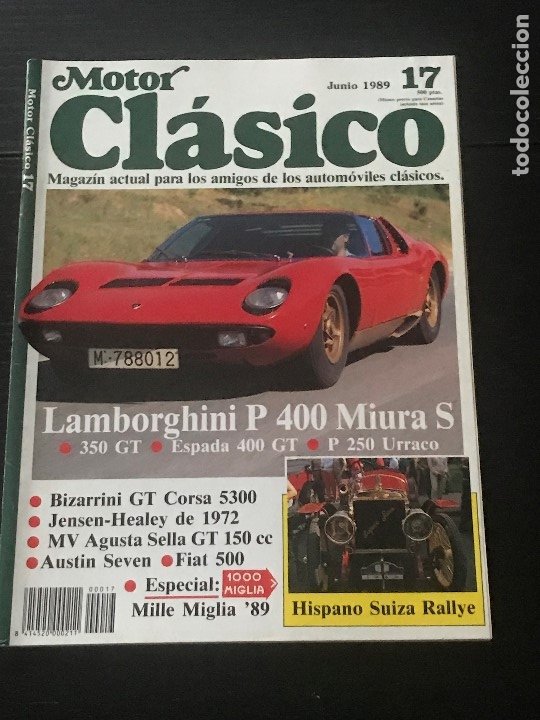 motor clasico nº 17 - lamborghini bizarrini vm - Buy Catalogs, advertising  and mechanical books on todocoleccion