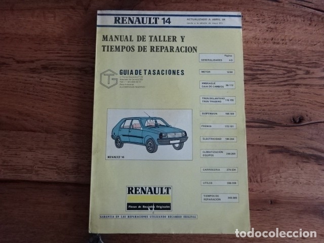 Autos und Motorr&auml;der: MANUAL DE TALLER RENAULT 14 -2