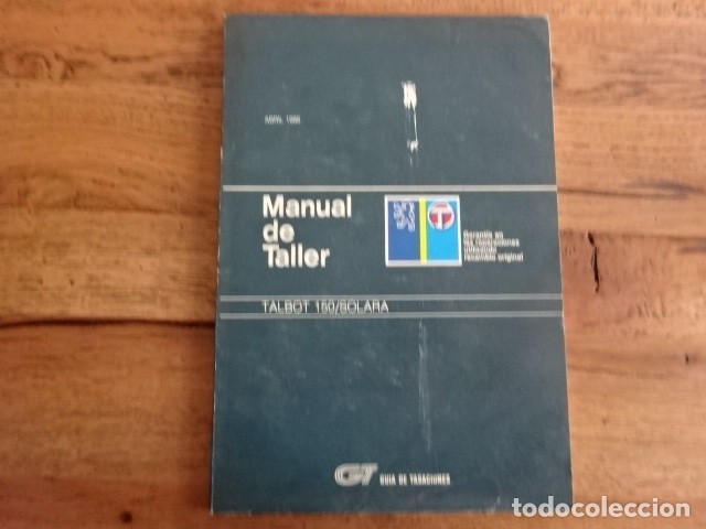 Autos und Motorr&auml;der: MANUAL DE TALLER TALBOT 150 SOLARA - 2