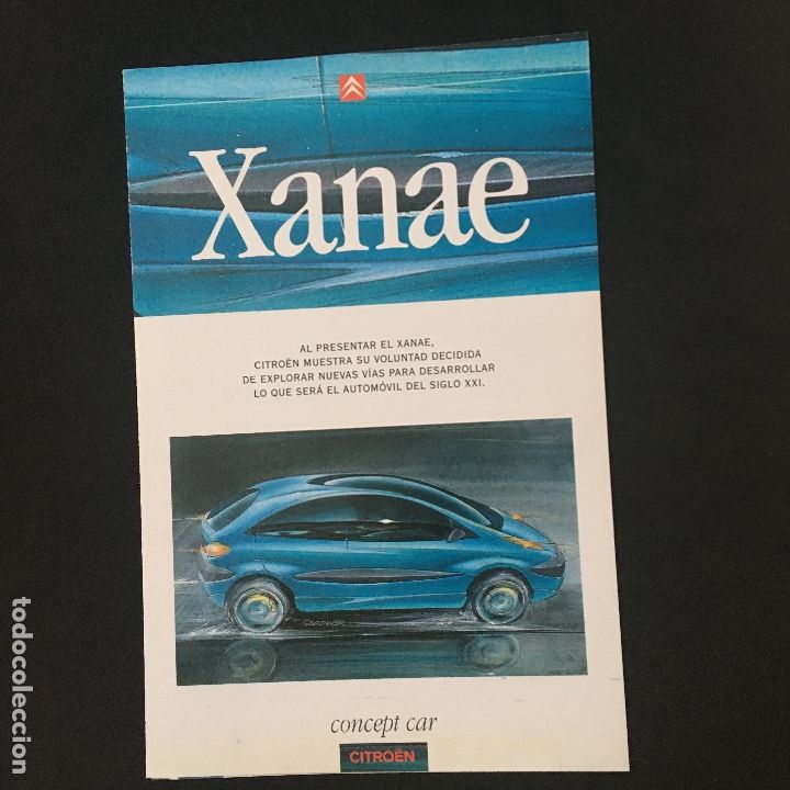 Coches y Motocicletas: Folleto catalogo publicidad original citroen xanae citro&euml;n