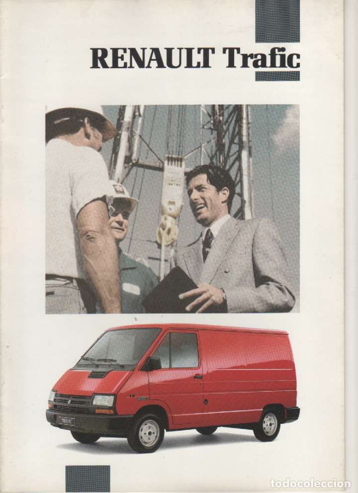 CATALOGO RENAULT TRAFIC AGOSTO 1991 (Coches y Motocicletas Antiguas y Clásicas - Catálogos, Publicidad y Libros de mecánica)