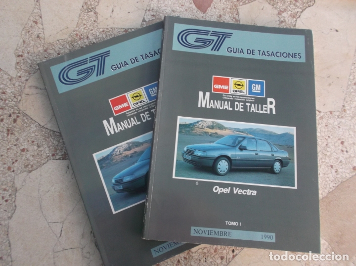 Automobili e Motociclette: gt guia de tasaciones manual del taller opel vectra, 1990, 2 tomos
