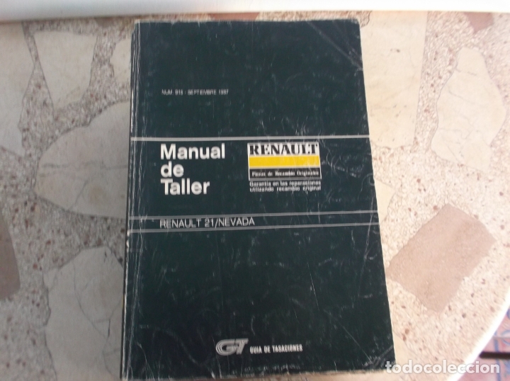 Automobili e Motociclette: gt guia de tasaciones manual del taller renault  21 nevada, 1987