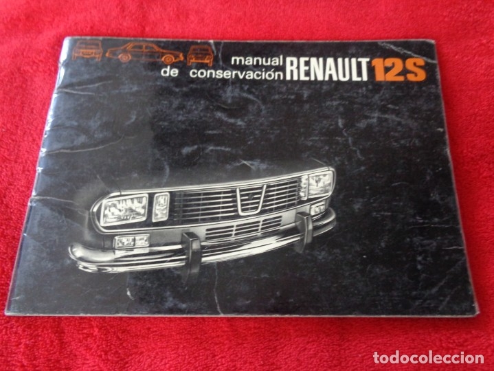 Catalogo Manual Renault 12 S Libro De Uso Instr Comprar Catálogos Publicidad Y Libros De 1788