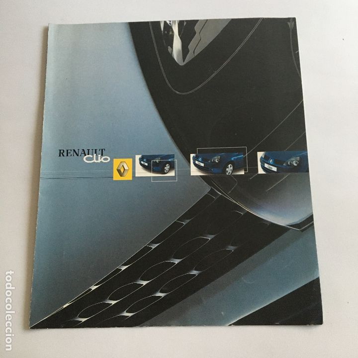 Carros e motociclos: Folleto catalogo publicidad original renault clio de 2001