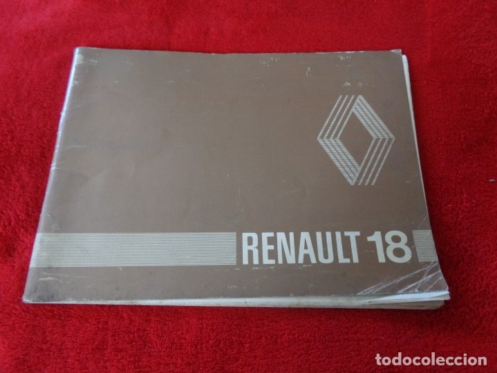 renault 18 - manual de usuario - 1ª edición 197 - Comprar Catálogos