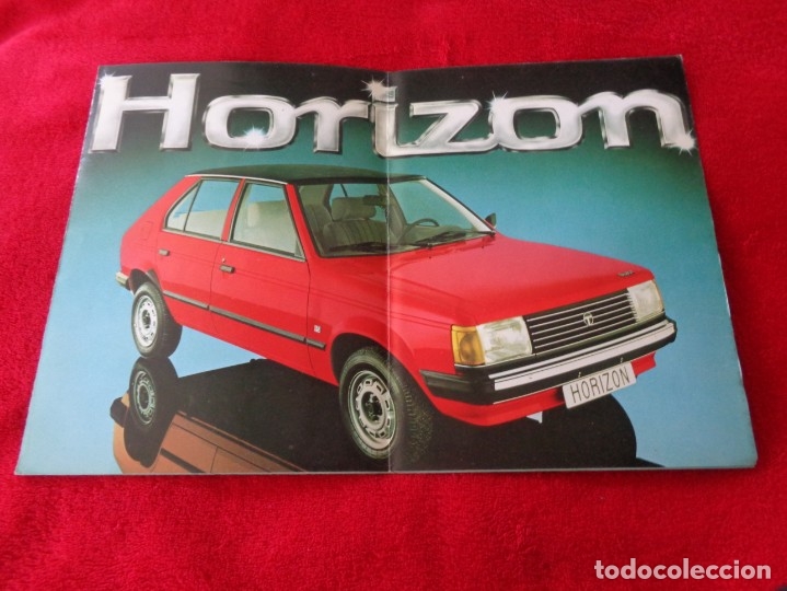 Coches y Motocicletas: TALBOT HORIZON - CATALOGO PUBLICIDAD ORIGINAL - TALBOT SIMCA CHRYSLER DODGE 1980