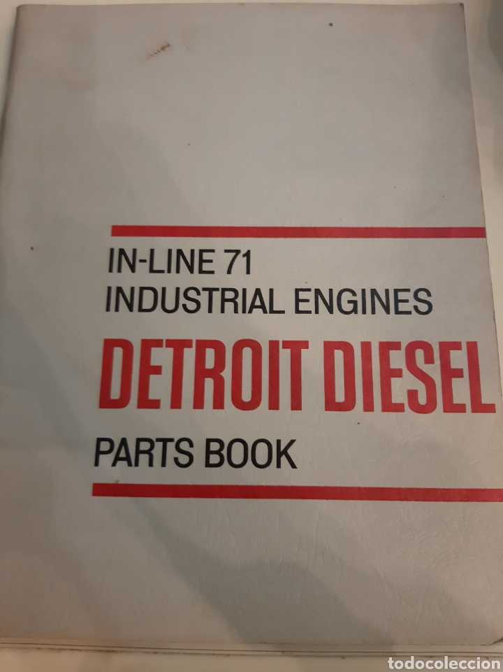 Carros e motociclos: Cat&aacute;logos in l&iacute;nea 71 industrial entones Detrit Diesel Parts Book Usa