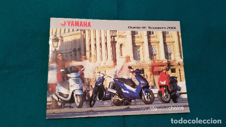 Coches y motocicletas: YAMAHA GAMA DE SCOOTERS (2001)
