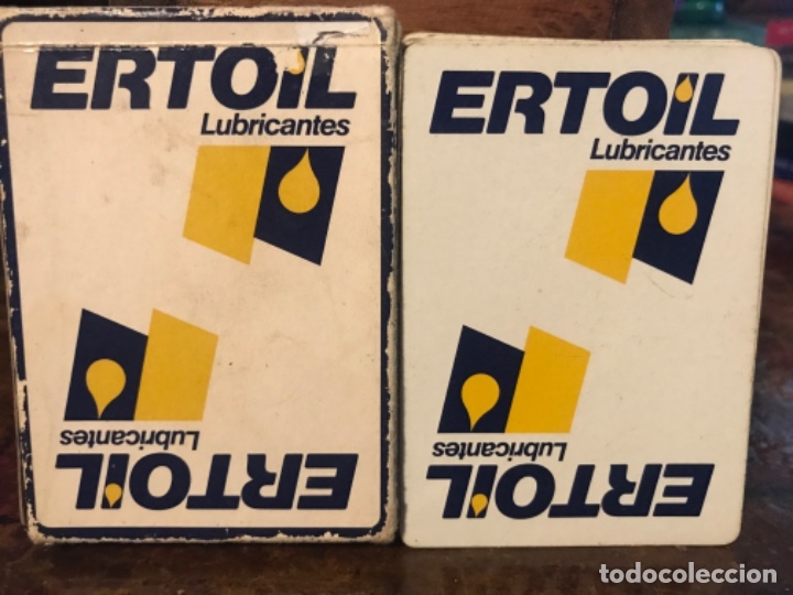 Automobili e Motociclette: Antigua Baraja Cartas naipes Ertoil Lubricante