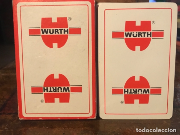 Automobili e Motociclette: Baraja cartas naipes Wurth