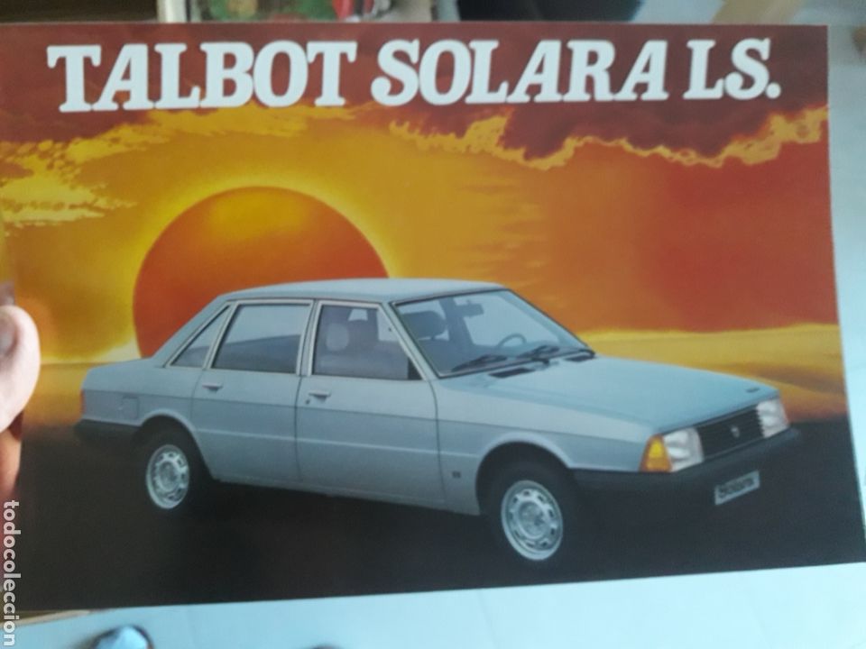 Voitures et Motocyclettes: TALBOT SOLARA 4 PAGINAS