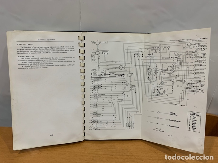 aston martin db6 instruction book original 1965 Comprar Catálogos