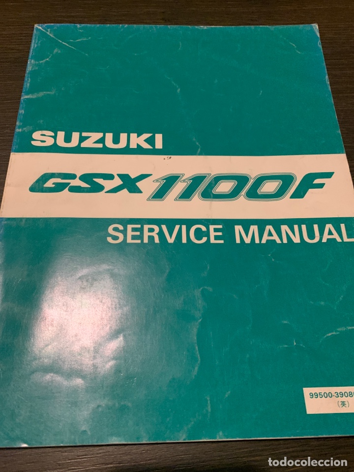 Coches y Motocicletas: Manual cat&aacute;logo de piezas despiece Suzuki GSX 1100 f de 1987