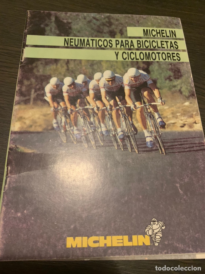 Automobili e Motociclette: Cat&aacute;logo de neum&aacute;ticos para bicicletas y ciclomotores Michelin 1989
