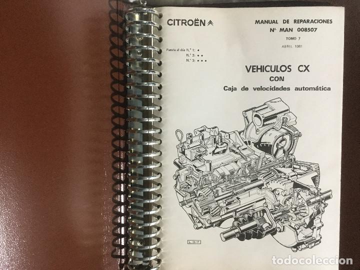 Coches y Motocicletas: Manual de taller oficial Citroen CX con caja de velocidades automatica