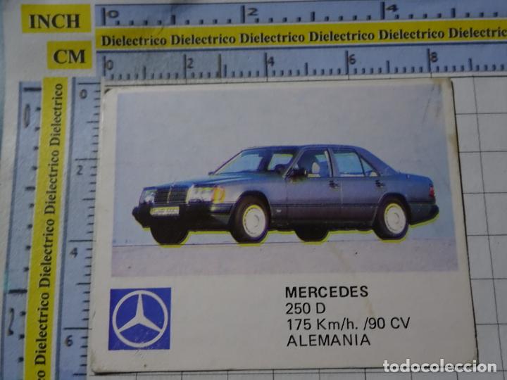 Coches y motocicletas: CROMO DE COCHES AUTO 2000. 82 MERCEDES 250D