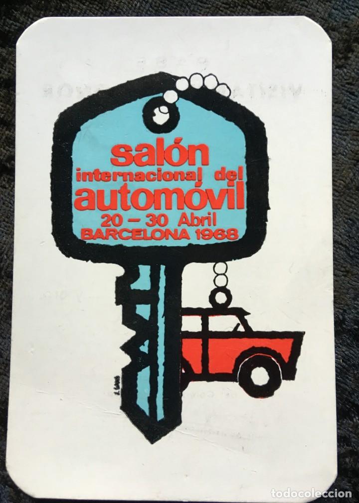 Carros e motociclos: PASE VISITANTE DE HONOR SAL&Oacute;N INTERNACIONAL DEL AUTOM&Oacute;VIL BARCELONA 1968