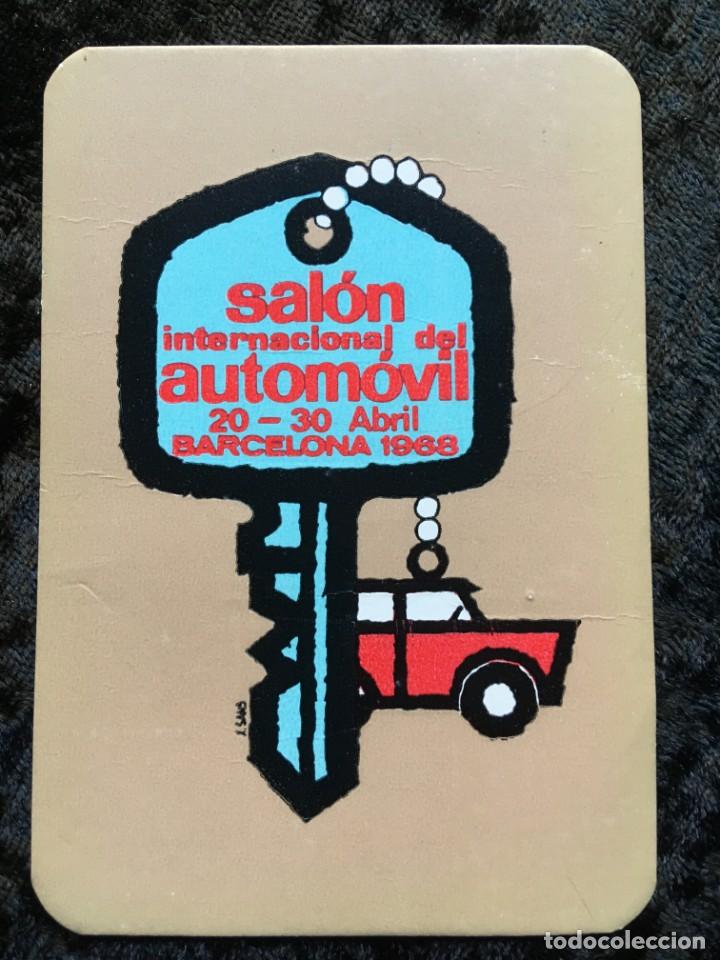 Carros e motociclos: PASE VISITANTE DE HONOR SAL&Oacute;N INTERNACIONAL DEL AUTOM&Oacute;VIL BARCELONA 1968