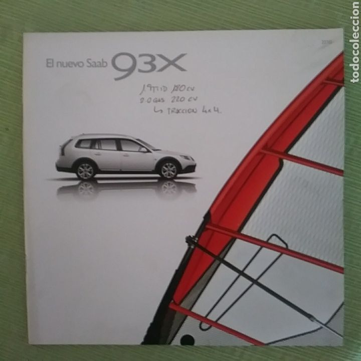 Coches y Motocicletas: Cat&aacute;logo Saab 93X (9-3X)