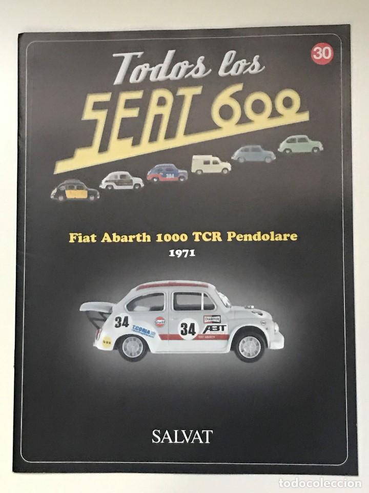Coches y motocicletas: FASCICULO TODOS LOS SEAT 600 N&ordm; 30 - FIAT ABARTH 1000 TCR PENDOLARE 1971 - SALVAT - 2003