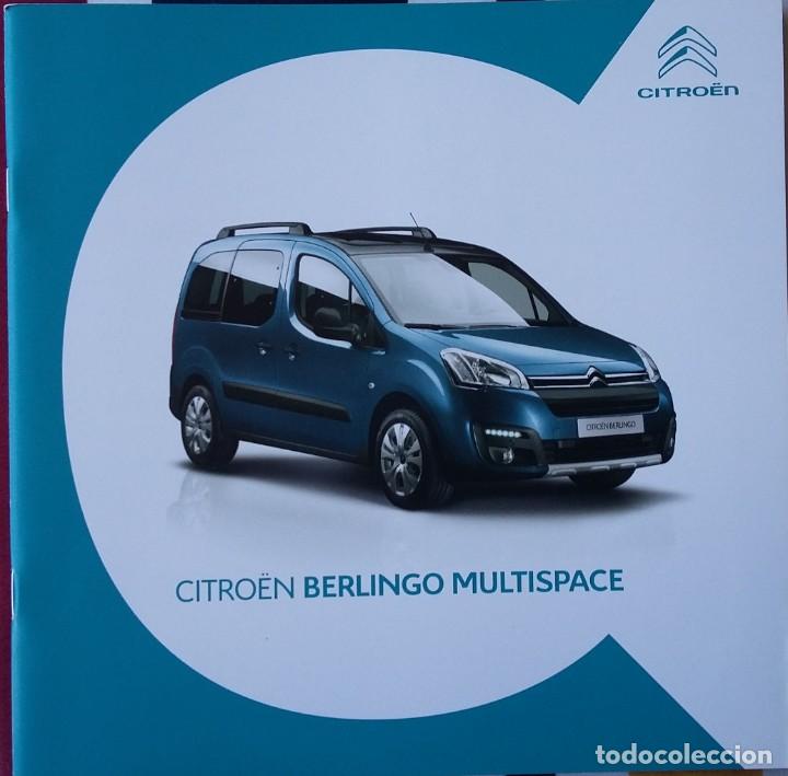 Coches y Motocicletas: Cat&aacute;logo Citroen Berlingo Multispace. Junio 2017. En espa&ntilde;ol