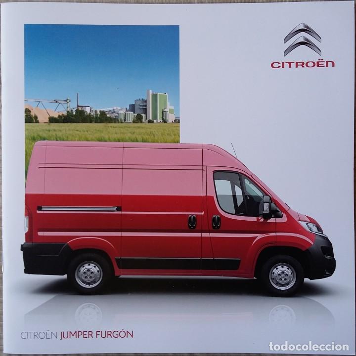 Coches y Motocicletas: Cat&aacute;logo Citroen Jumper Furg&oacute;n y Combi. Noviembre 2015. En espa&ntilde;ol