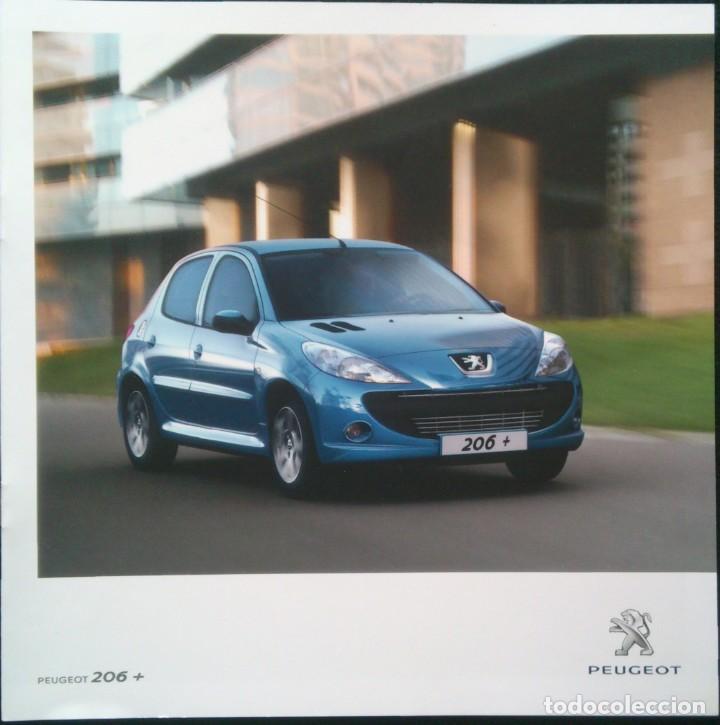 Coches y Motocicletas: Cat&aacute;logo Peugeot 206+. Octubre 2010. En espa&ntilde;ol