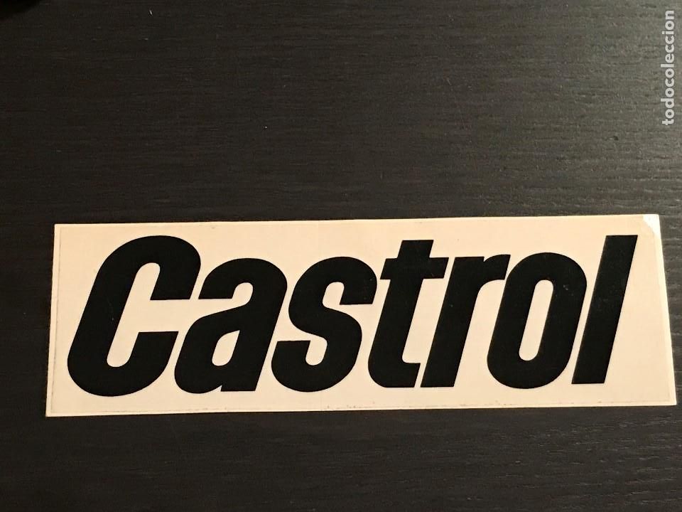 Coches y Motocicletas: CASTROL LUBRICANTE ACEITE - PEGATINA ADHESIVO STICKER - MOTOR CLASICO AUTOMOVIL MOTOCICLISMO