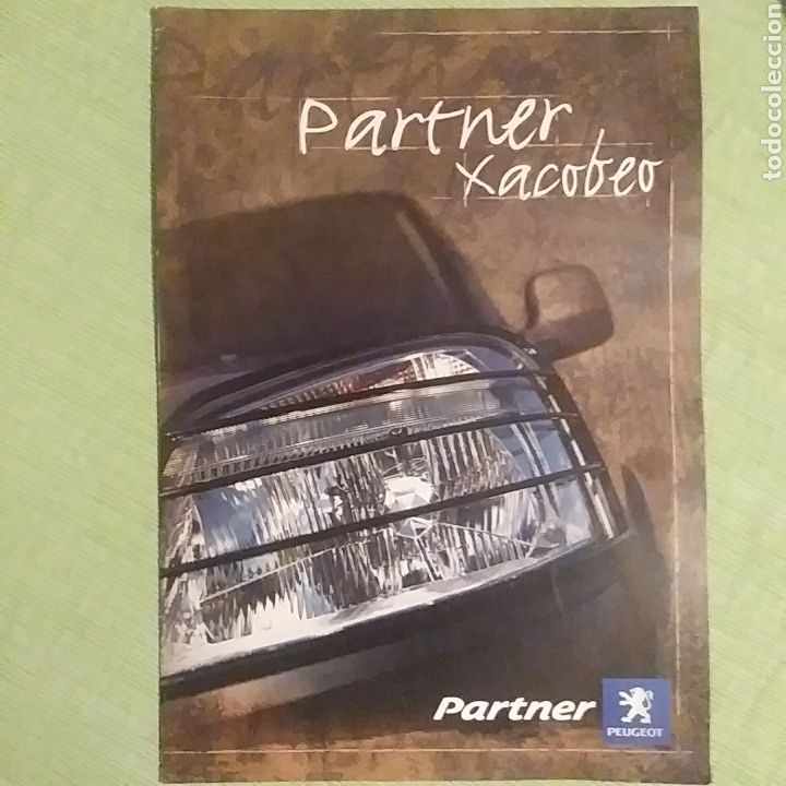 Coches y Motocicletas: Cat&aacute;logo Peugeot Partner Xacobeo