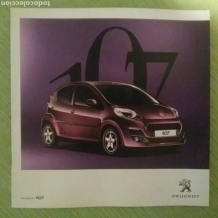 Coches y Motocicletas: Cat&aacute;logo Peugeot 107