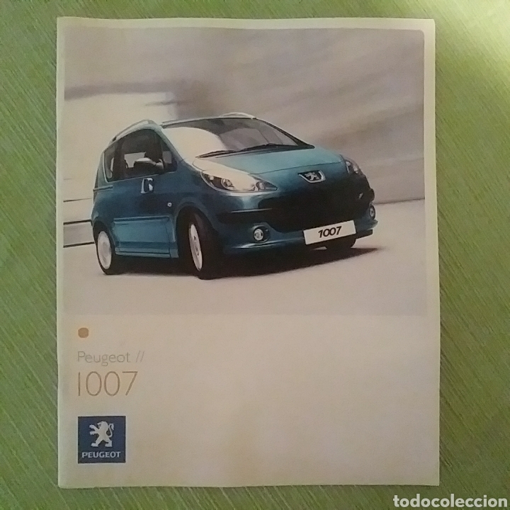 Coches y Motocicletas: Cat&aacute;logo Peugeot 1007