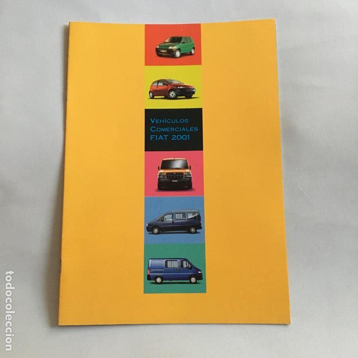 Coches y Motocicletas: Folleto catalogo publicidad original fiat vehiculos comerciales de 2001 punto-ducato-doblo-scudo ...
