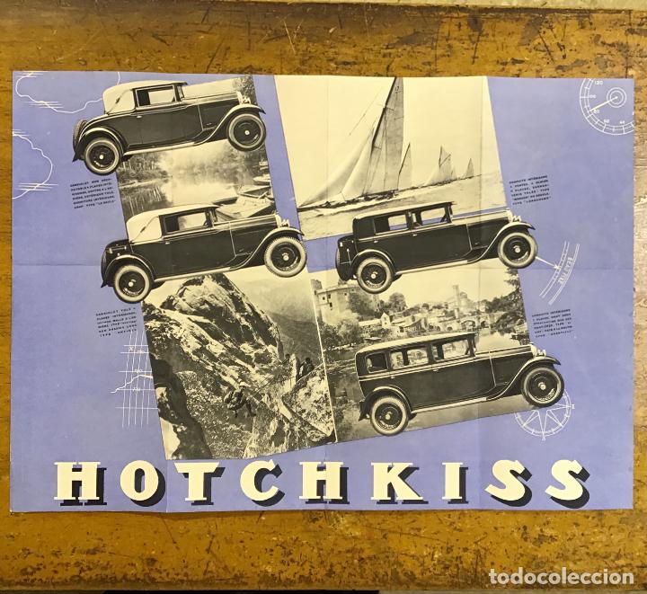 Coches y Motocicletas: HOTCHKISS, PUBLICIDAD A&Ntilde;OS 20/30