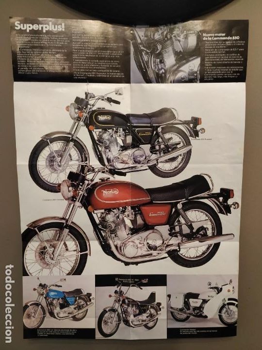 Coches y motocicletas: NORTON 850 COMMANDO SUPERPLUS  CATALOGO - Foto 2