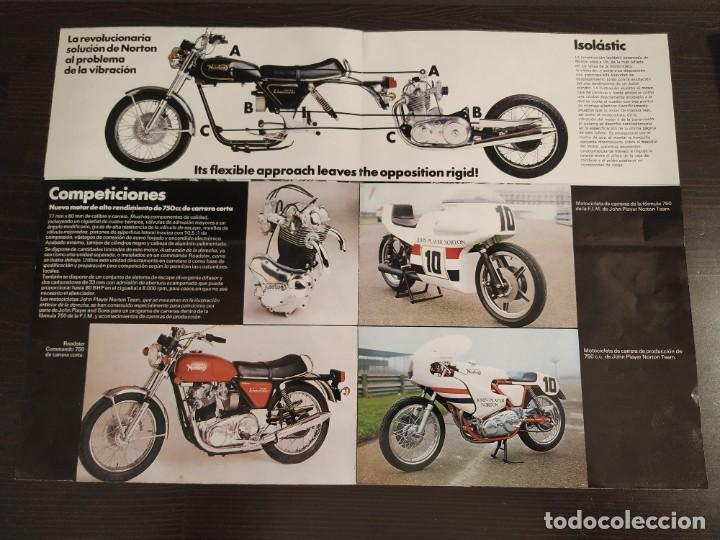 Coches y motocicletas: NORTON 850 COMMANDO SUPERPLUS  CATALOGO - Foto 3