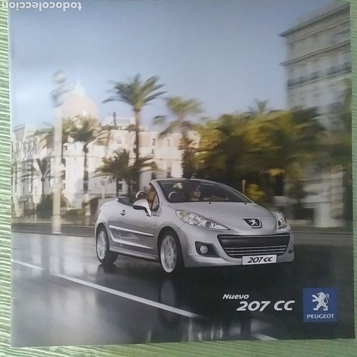 Coches y Motocicletas: Cat&aacute;logo Peugeot 207 CC