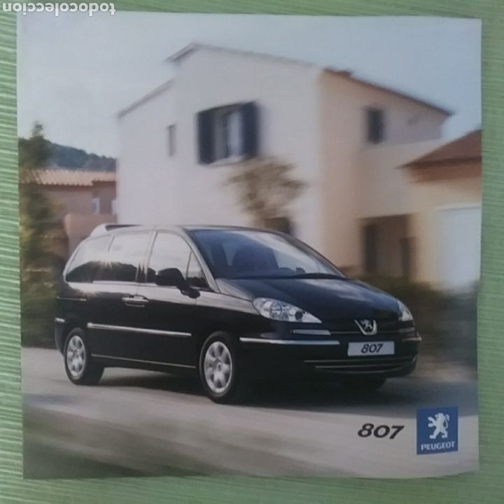 Coches y Motocicletas: Cat&aacute;logo Peugeot 807