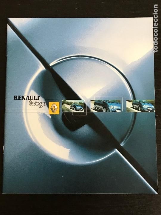 Autos und Motorr&auml;der: RENAULT TWINGO AUTHENTIQUE EXPRESSION - CATALOGO PUBLICIDAD ORIGINAL - EN ESPA&Ntilde;OL - A&Ntilde;O 2004