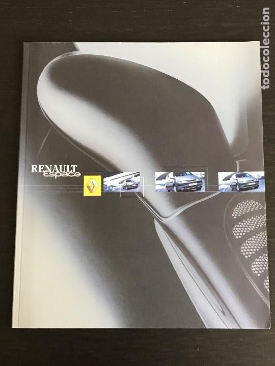 Autos und Motorr&auml;der: RENAULT ESPACE - CATALOGO PUBLICIDAD ORIGINAL - EN ESPA&Ntilde;OL - A&Ntilde;O 2001
