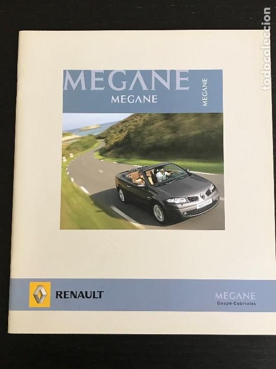 Autos und Motorr&auml;der: RENAULT MEGANE COUPE CABRIOLET - CATALOGO PUBLICIDAD ORIGINAL - EN ESPA&Ntilde;OL - A&Ntilde;O 2007