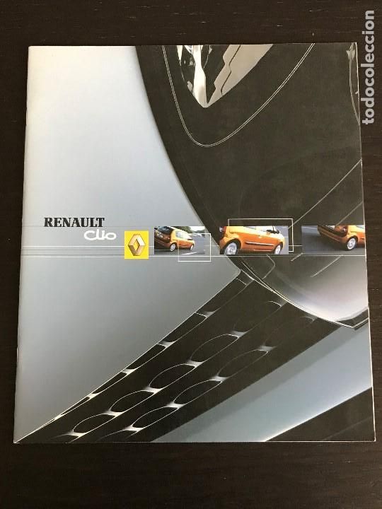 Autos und Motorr&auml;der: RENAULT CLIO GAMA SPORT PRIVILEGE DYNAMIQUE - CATALOGO PUBLICIDAD ORIGINAL - EN ESPA&Ntilde;OL - A&Ntilde;O 2003