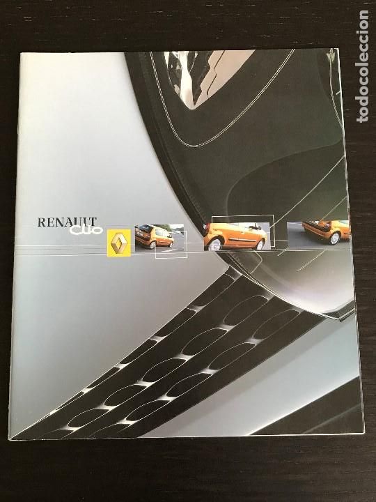 Autos und Motorr&auml;der: RENAULT CLIO GAMA SPORT DYNAMIQUE - CATALOGO PUBLICIDAD ORIGINAL - EN ESPA&Ntilde;OL - A&Ntilde;O 2001