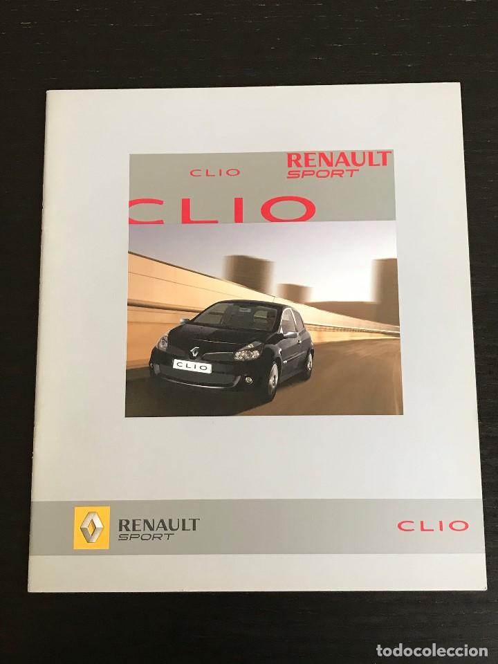 Autos und Motorr&auml;der: RENAULT CLIO SPORT - CATALOGO PUBLICIDAD ORIGINAL - EN FRANCES - A&Ntilde;O 2007
