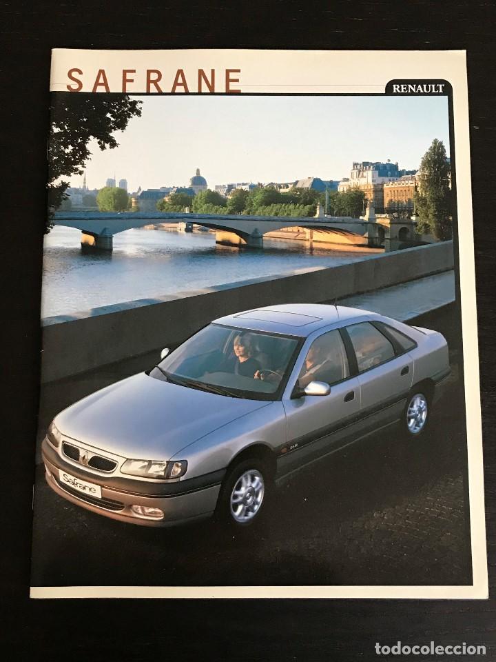 Autos und Motorr&auml;der: RENAULT SAFRANE - CATALOGO PUBLICIDAD ORIGINAL - EN ESPA&Ntilde;OL - A&Ntilde;O 1999