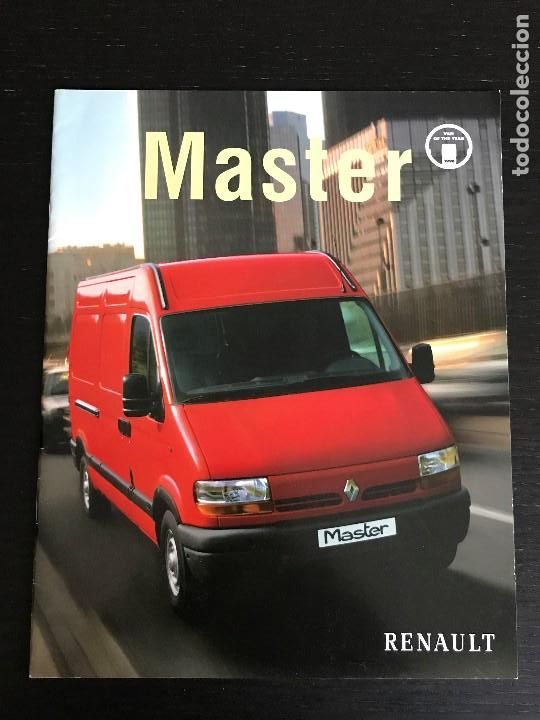 Autos und Motorr&auml;der: RENAULT MASTER FURGONETA FURGON - CATALOGO PUBLICIDAD ORIGINAL - EN ESPA&Ntilde;OL - A&Ntilde;O 1998