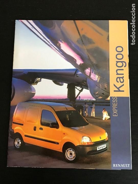Autos und Motorr&auml;der: RENAULT KANGOO EXPRESS - CATALOGO PUBLICIDAD ORIGINAL - EN ESPA&Ntilde;OL - A&Ntilde;O 1999