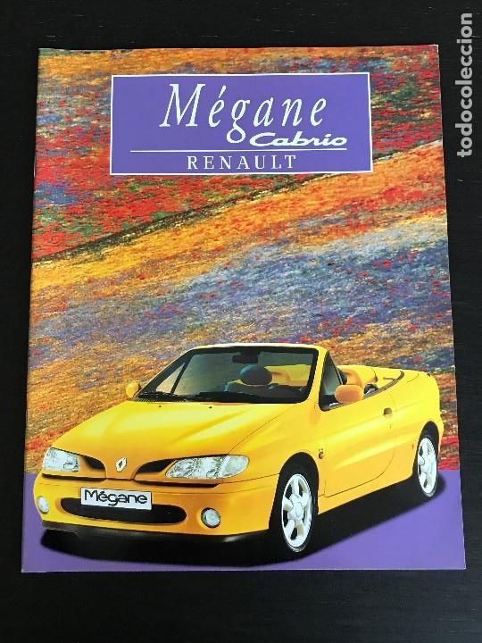 Autos und Motorr&auml;der: RENAULT MEGANE CABRIO - CATALOGO PUBLICIDAD ORIGINAL - EN ESPA&Ntilde;OL - A&Ntilde;O 1997