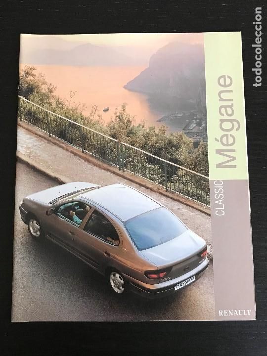 Autos und Motorr&auml;der: RENAULT MEGANE CLASSIC - CATALOGO PUBLICIDAD ORIGINAL - EN ESPA&Ntilde;OL - A&Ntilde;O 1998