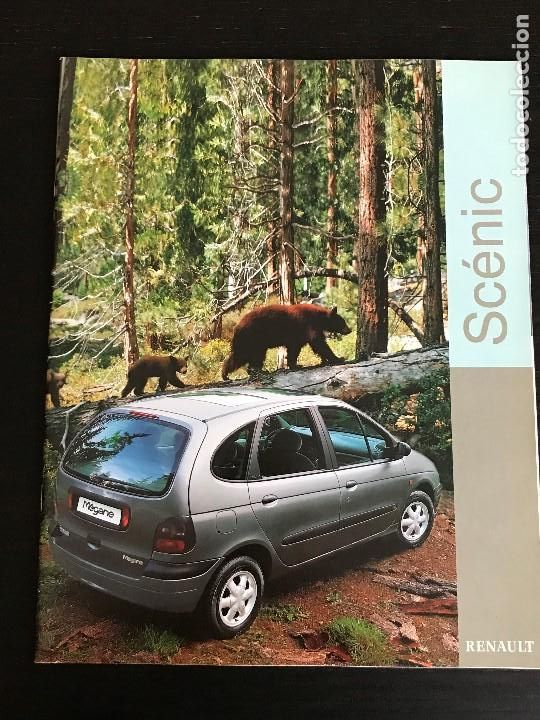 Autos und Motorr&auml;der: RENAULT MEGANE SCENIC - CATALOGO PUBLICIDAD ORIGINAL - EN ESPA&Ntilde;OL - A&Ntilde;O 1999